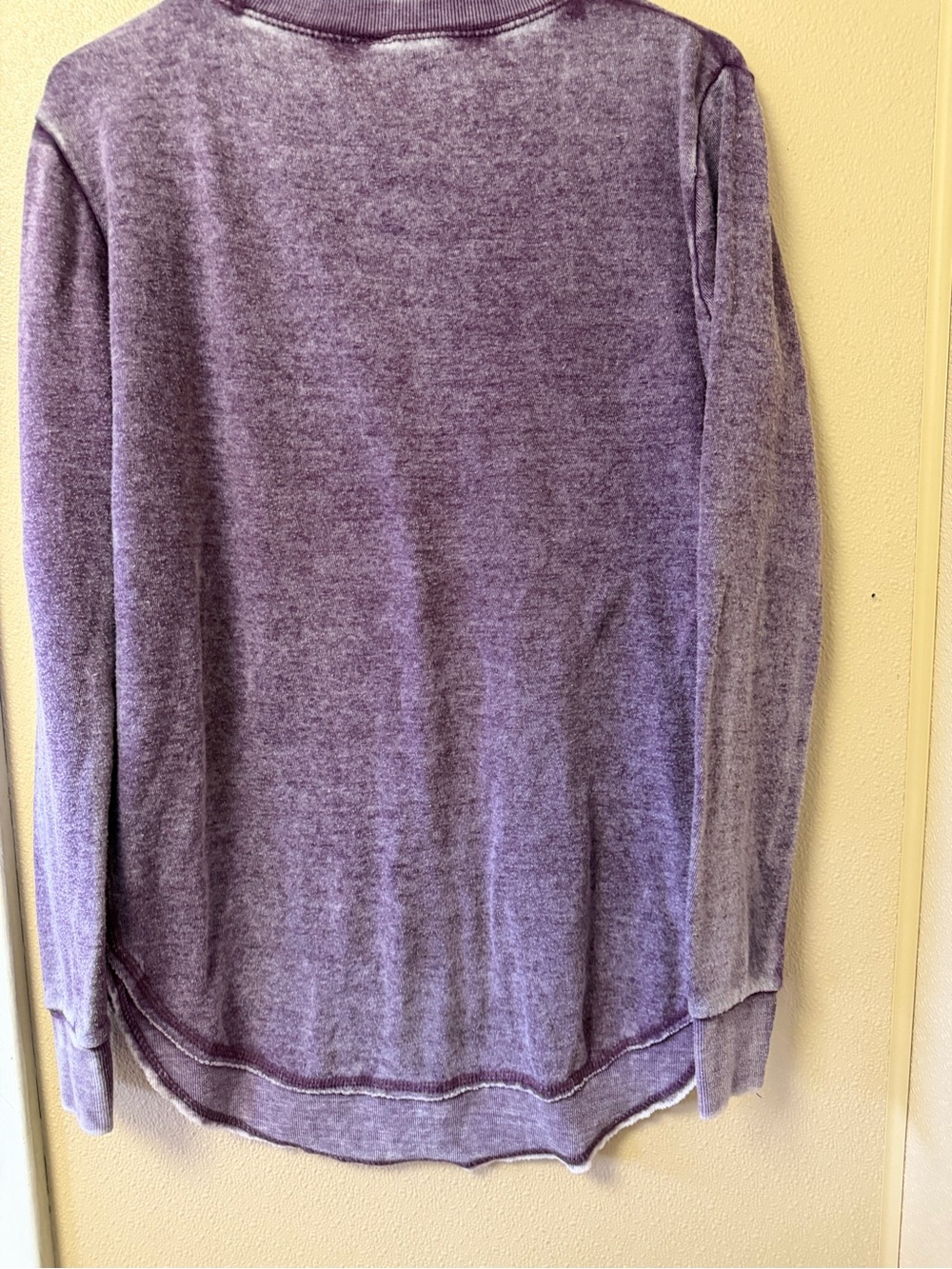 Breckenridge Purple Vintage-Style Crewneck Pullover - Picture 3 of 6